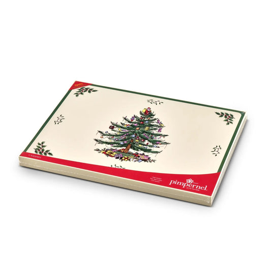 Pimpernel - Placemats / Coasters and Gifts Christmas Tree Placemats S/4 Pimpernel