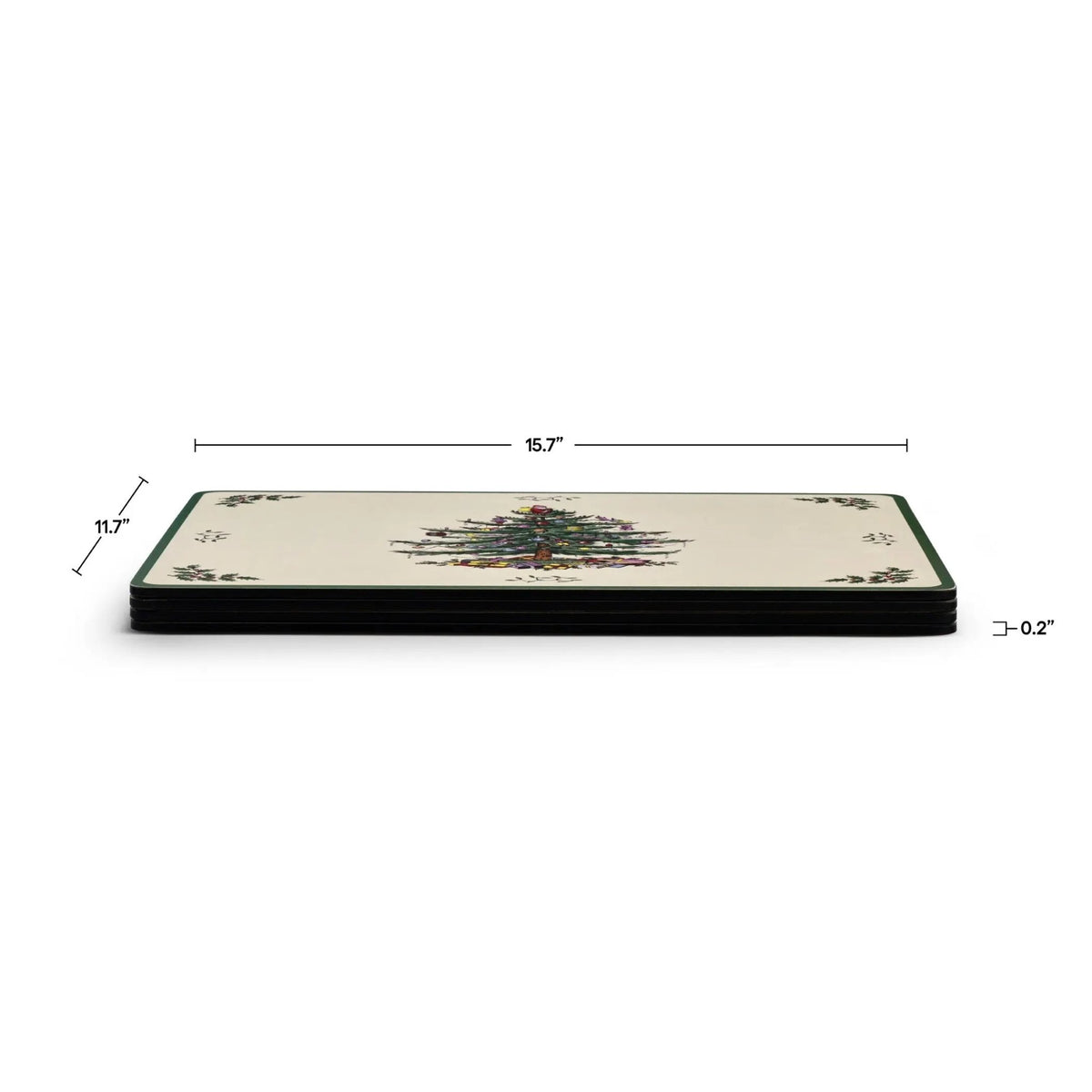Pimpernel - Placemats / Coasters and Gifts Christmas Tree Placemats S/4 Pimpernel