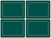 Pimpernel - Placemats / Coasters and Gifts Classic Emerald Placemats S/4 Pimpernel