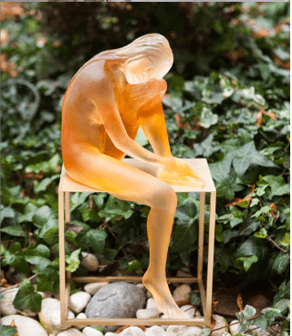 Pink Louison by Alain Choisnet 125 ex Daum - Crystal House