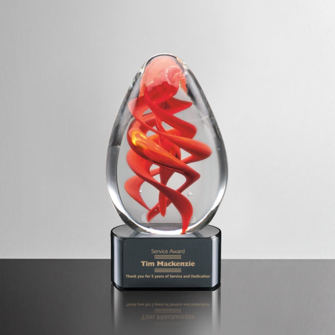 Pisa Crystal Award – Luxury Recognition Trophy crystal edge - Crystal House