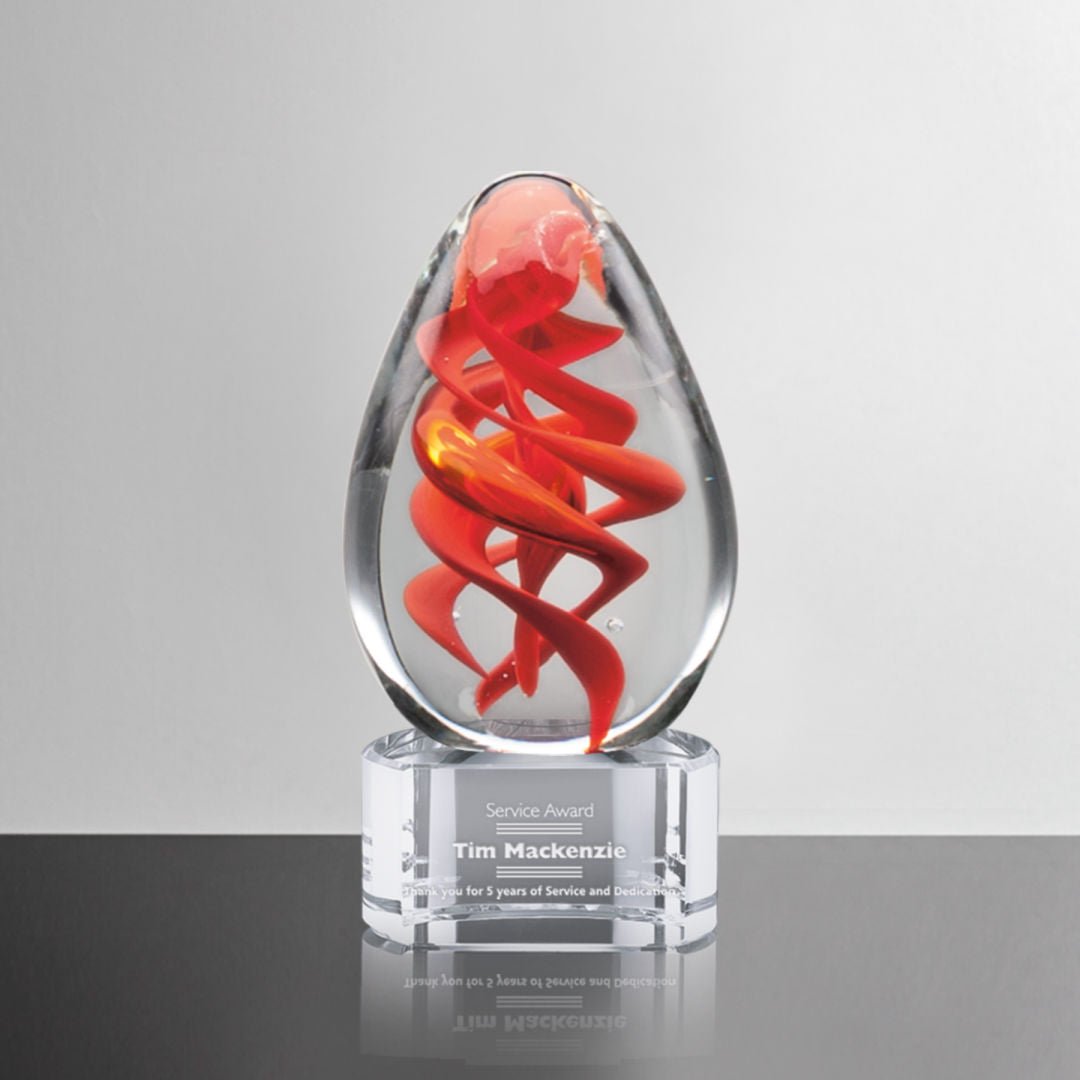 Pisa Crystal Award – Luxury Recognition Trophy crystal edge - Crystal House