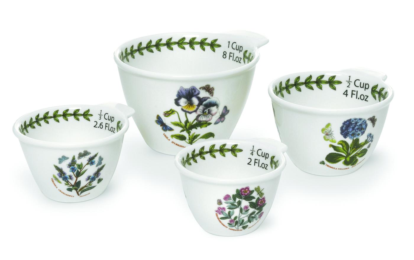 Botanic Garden - Bake & Prep S/4 Measuring Cups Portmeirion