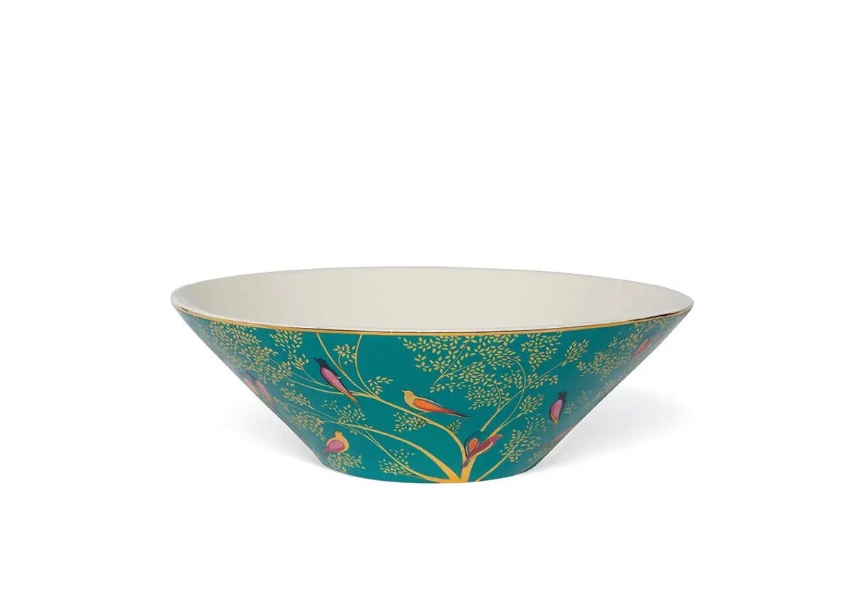 Sara Miller - Chelsea Collection LARGE SALAD BOWL - GREEN - Crystal House