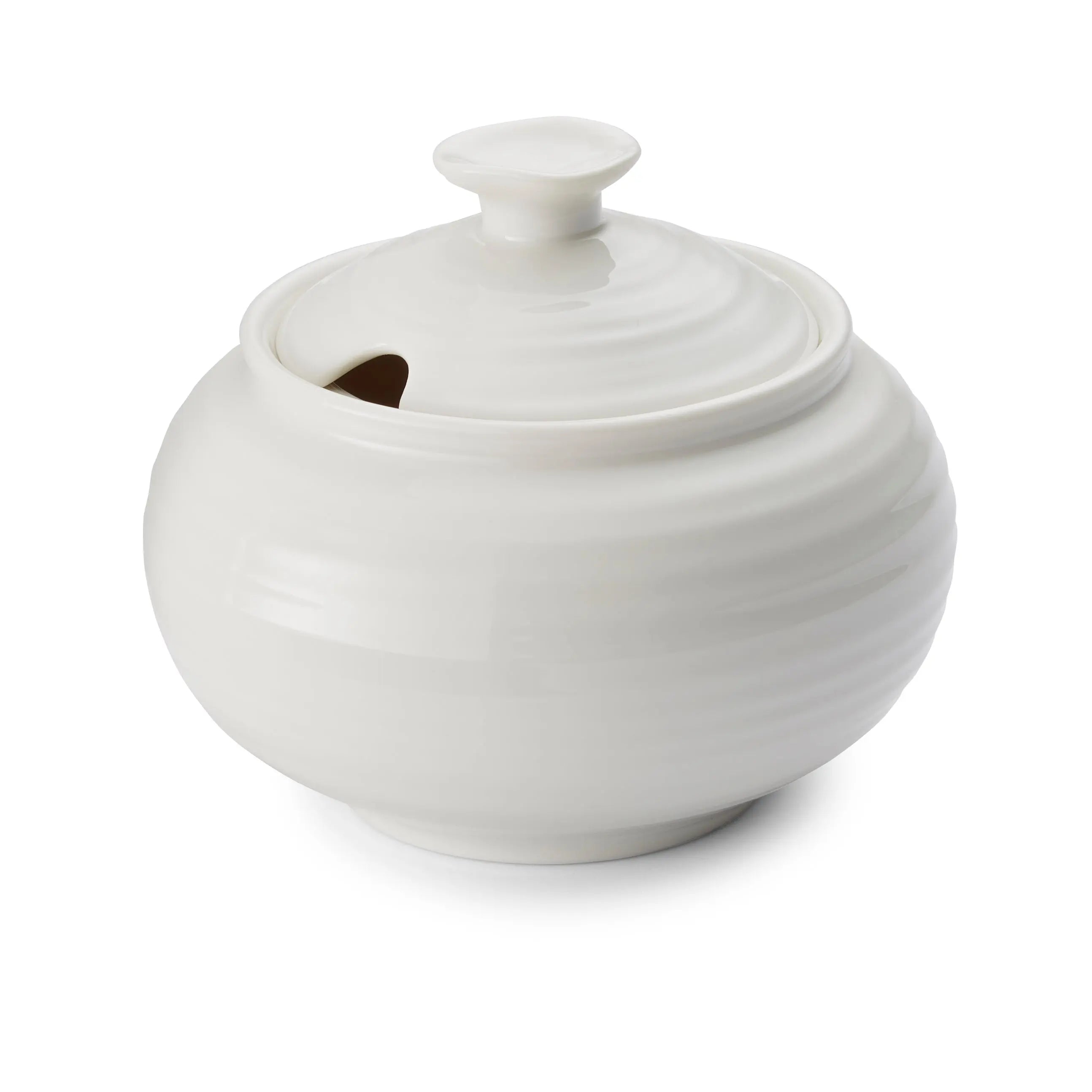Sophie Conran White - Serveware Covered Sugar - Crystal House