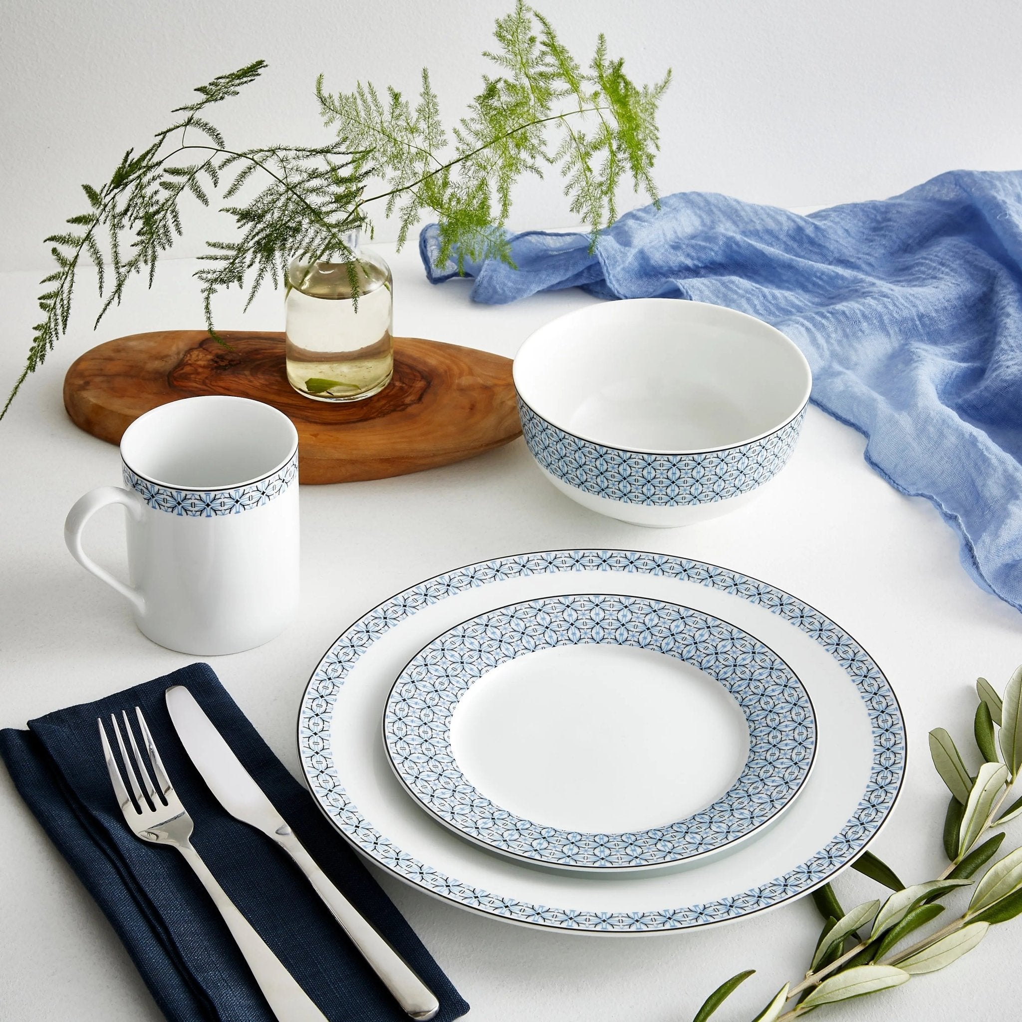 Portmeirion Home 16-PC SET MALLORCA Portmeirion