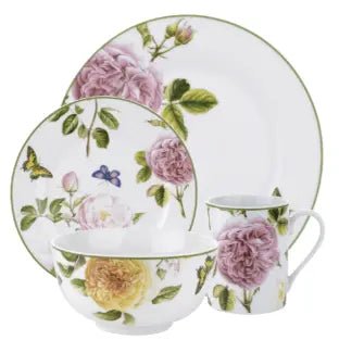 Portmeirion Home 16-PC SET ROSES Portmeirion