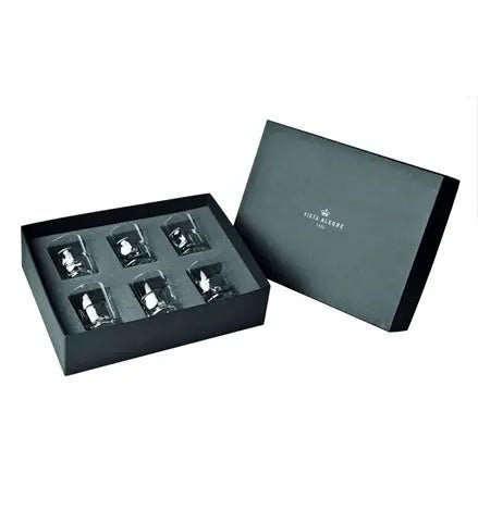 PORTRAIT CASE WITH 6 OLD FASHION Vista Alegre
