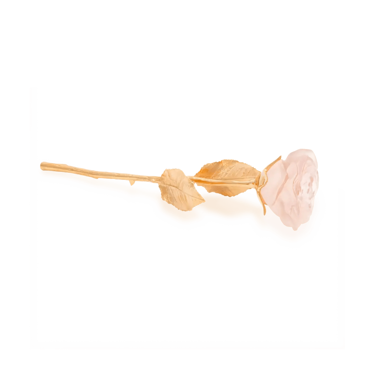 Powder Pink Rose Eternelle Daum