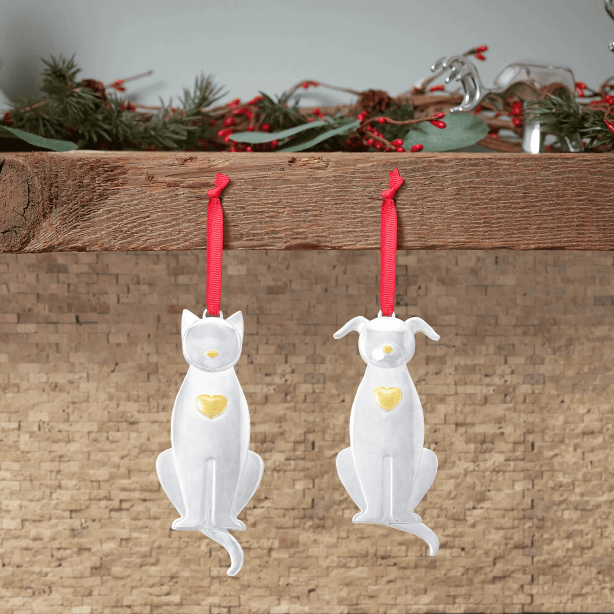 Puppy Ornament Nambé