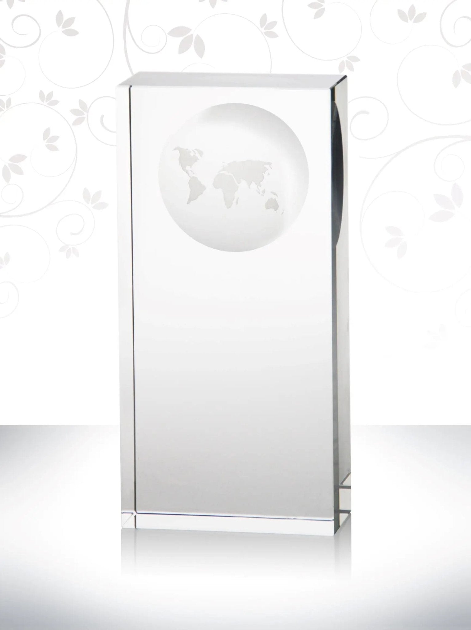 Rectangle Crystal Trophy Crystal House - RM