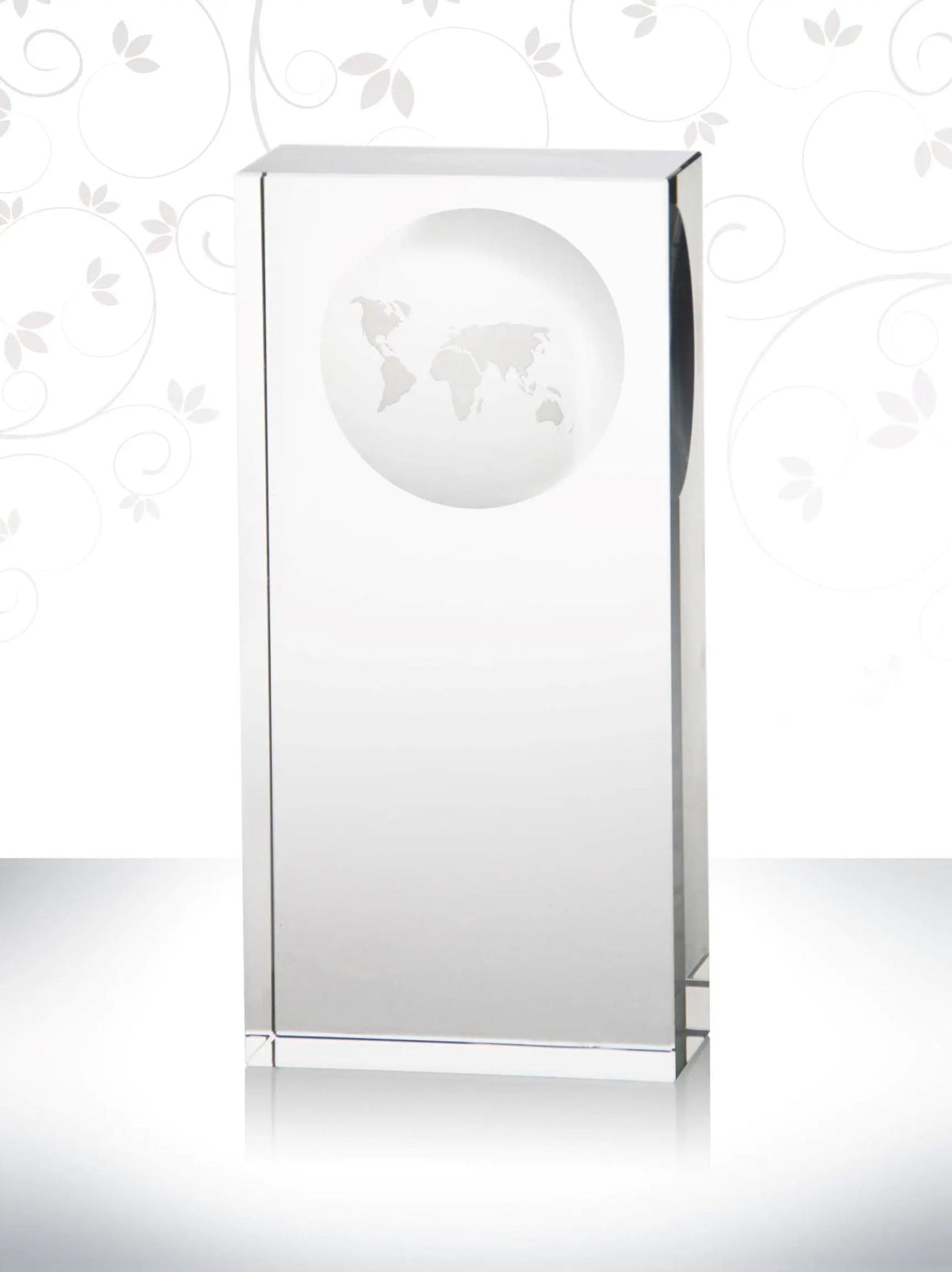 Rectangle Crystal Trophy Crystal House - RM