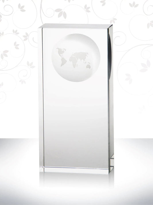 Rectangle Crystal Trophy Crystal House - RM