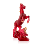 Red & Gold Horoscope Horse Daum