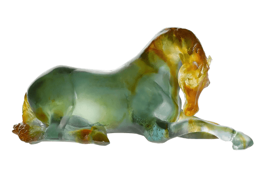 Resting Mare by Pascale Boucholzer Daum