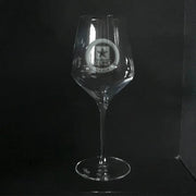 Retired Soldier for life Army logo-Wine glass Crystal House