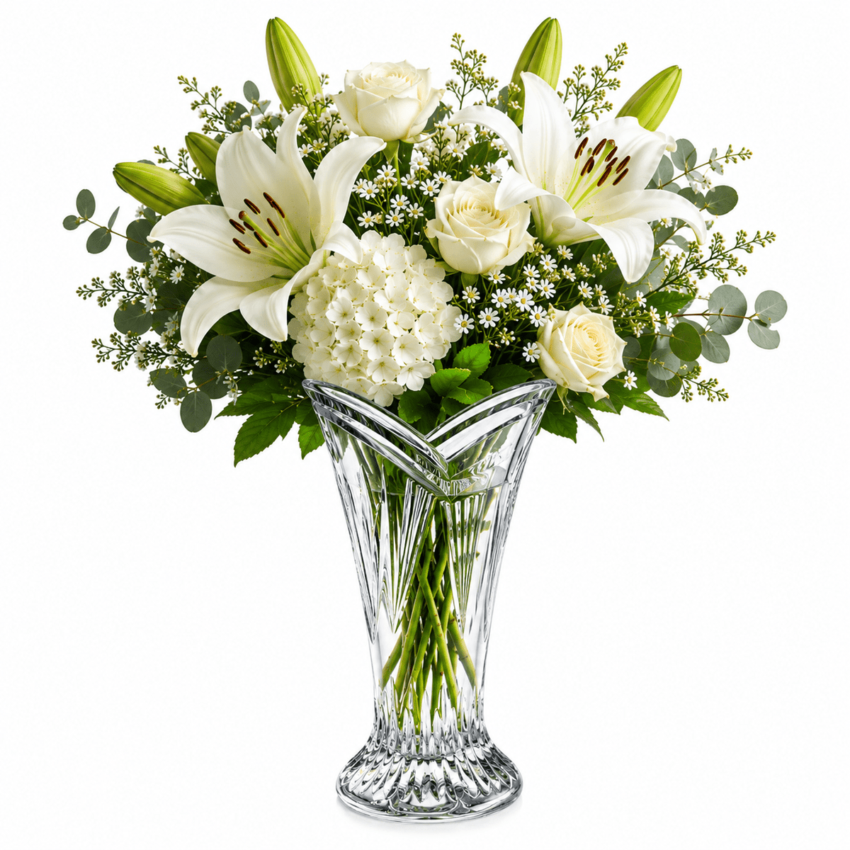 Revival Luxury Crystal Vase Home Decor - Premium Gift Crystal House - Prism - Crystal House