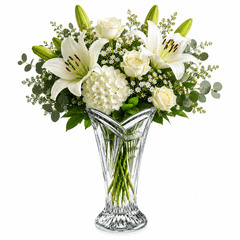 Revival Luxury Crystal Vase Home Decor - Premium Gift Crystal House - Prism - Crystal House