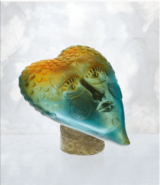 Roi de Cœur by Hervé Di Rosa 25 ex Daum - Crystal House
