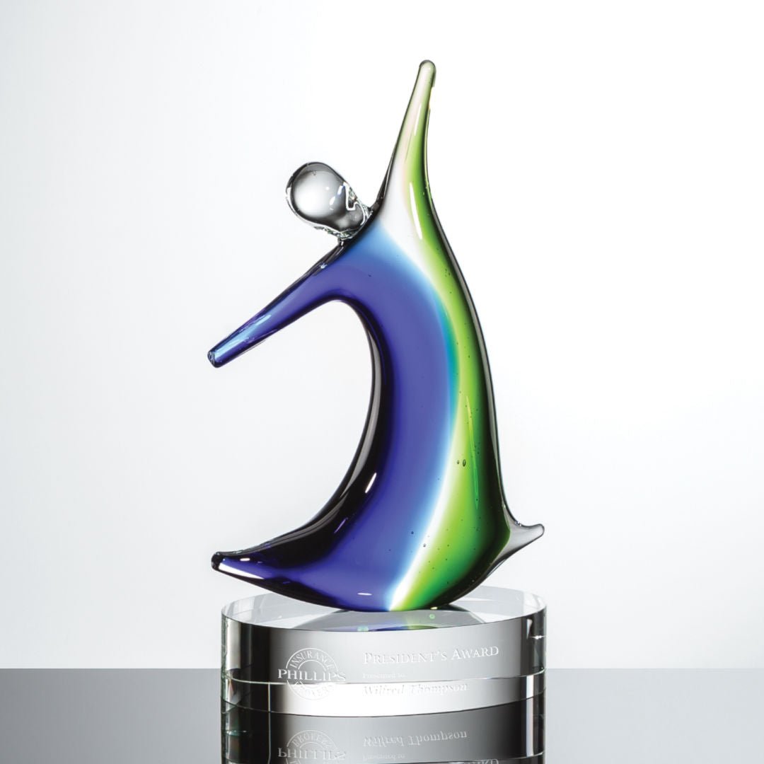 Roma Crystal Award – Luxury Corporate Trophy Crystal House - Crystal House