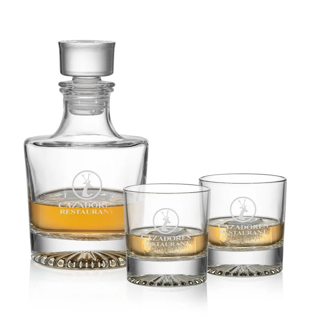 Romford Decanter & Lid Crystal House 