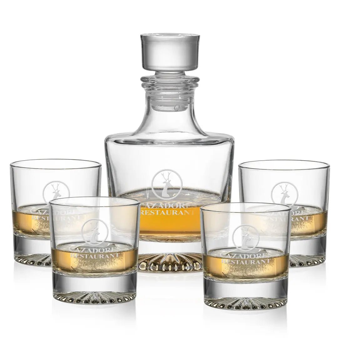 Romford Decanter & Lid Crystal House 