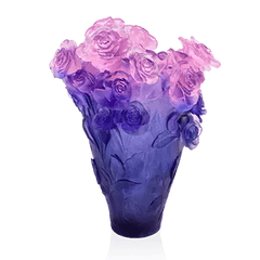 Rose Passion Magnum Vase Daum