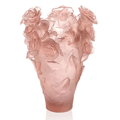 Rose Passion Magnum Vase Daum