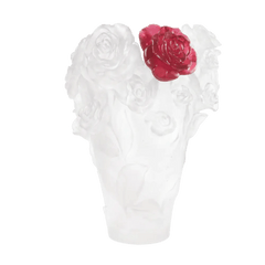 Rose Passion Vase 500 ex Daum