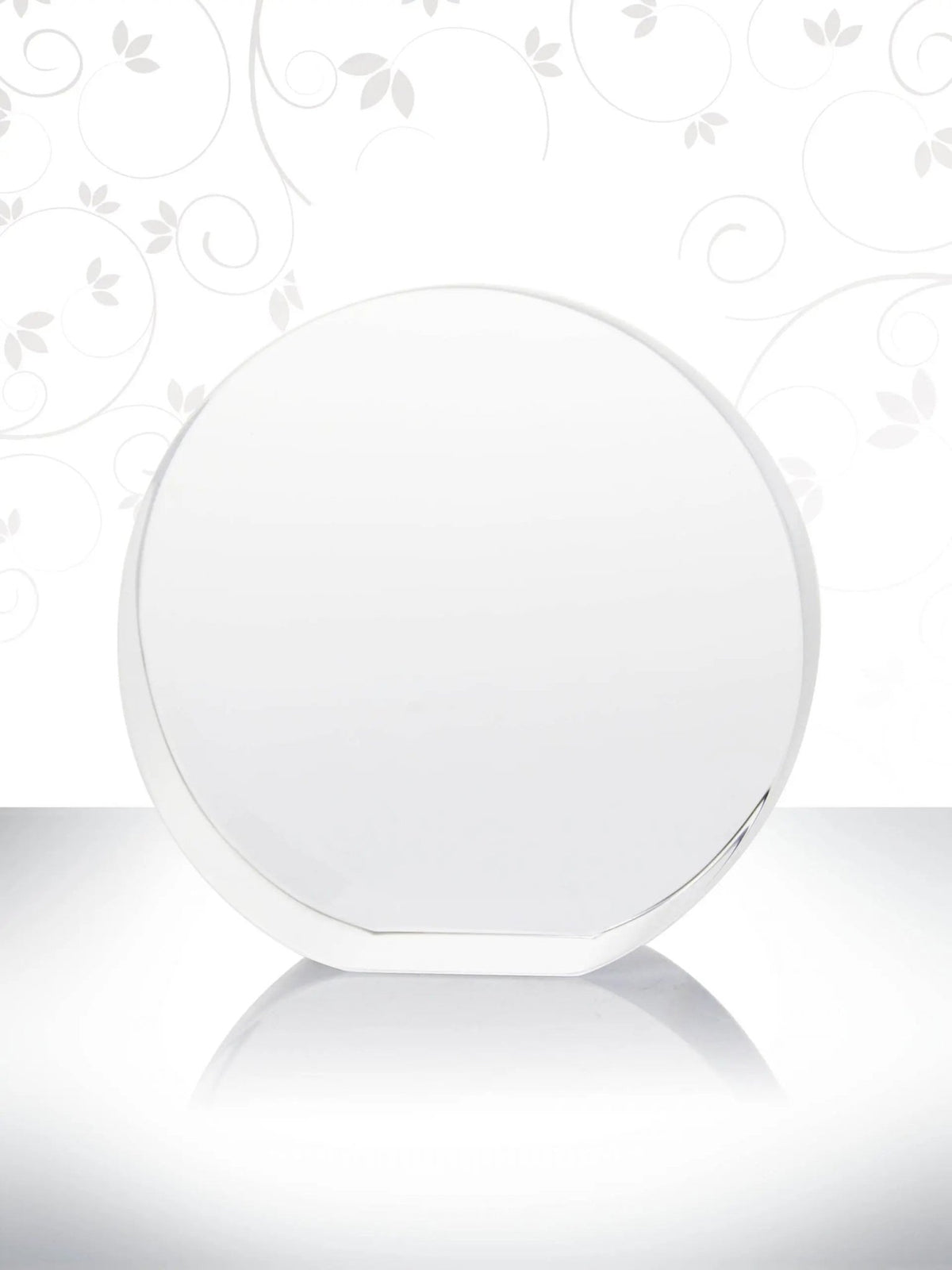 Round Crystal Paperweight Crystal House - RM