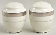 Salt & Pepper Set Palatial Platinum by Mikasa Crystal House - Replacements