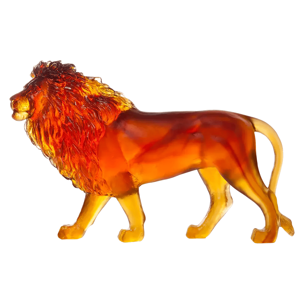 Sand Lion in Amber 500 ex Daum