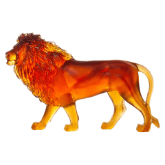 Sand Lion in Amber 500 ex Daum