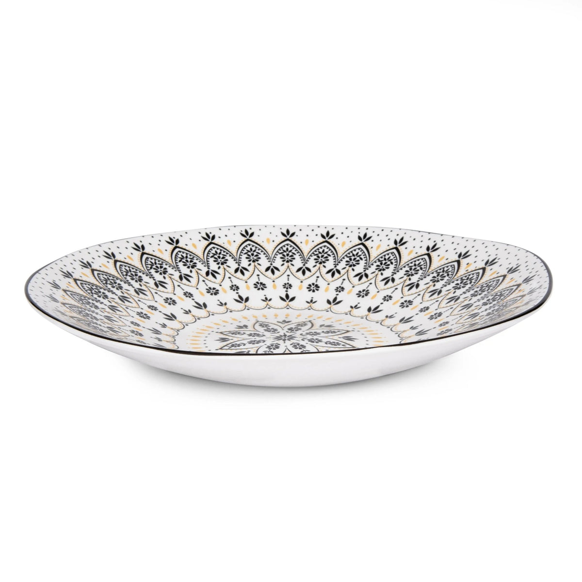 Sara Miller Artisanne Noir Medium Serving Bowl 11.25'' Portmeirion