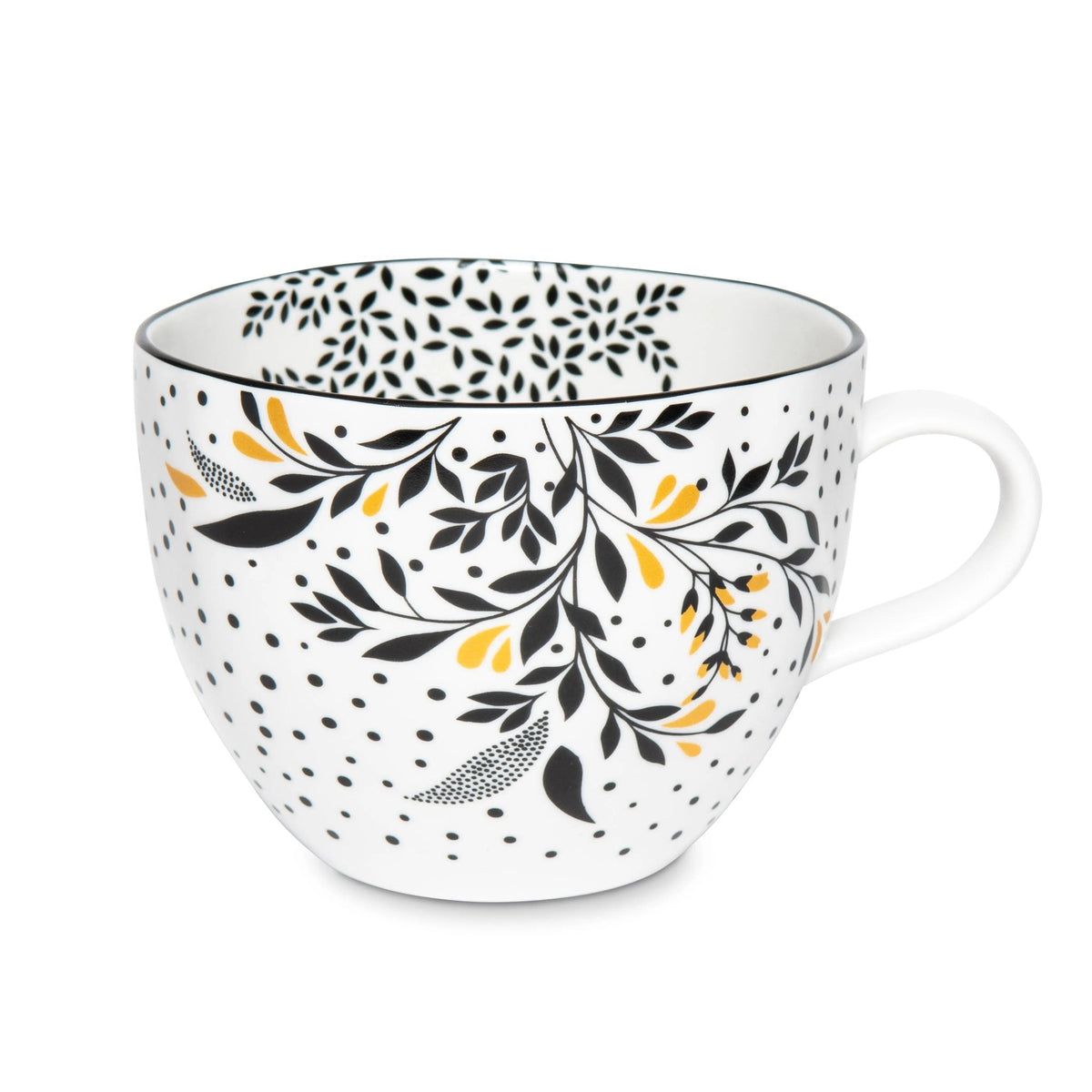 Sara Miller Artisanne Noir Mug 14Oz Bohemia Portmeirion