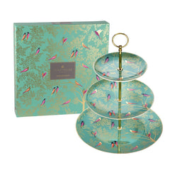 Sara Miller - Chelsea Collection 3 Tier Cake Stand - Green Portmeirion