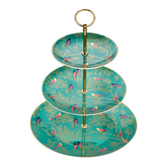 Sara Miller - Chelsea Collection 3 Tier Cake Stand - Green Portmeirion
