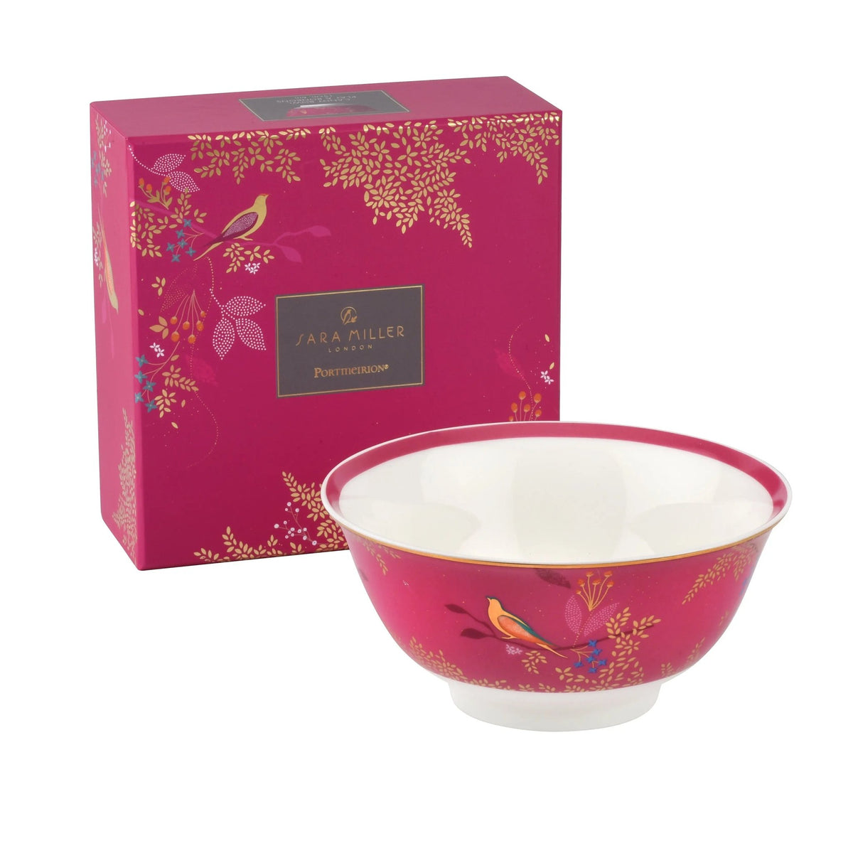 Sara Miller - Chelsea Collection Candy Bowl - Pink Portmeirion