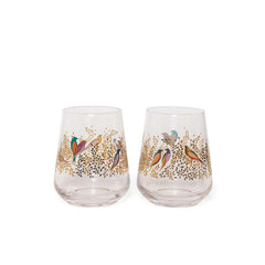 Sara Miller - Chelsea Collection - Glassware TUMBLERS S/2 Portmeirion