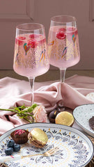 Sara Miller - Chelsea Collection - Glassware WINE GLASSES S/2 Portmeirion