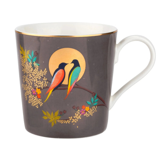 Sara Miller Chelsea Collection Mug - Dark Grey Portmeirion