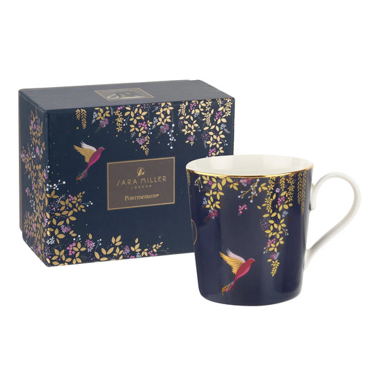 Sara Miller Chelsea Collection Mug - Navy Portmeirion
