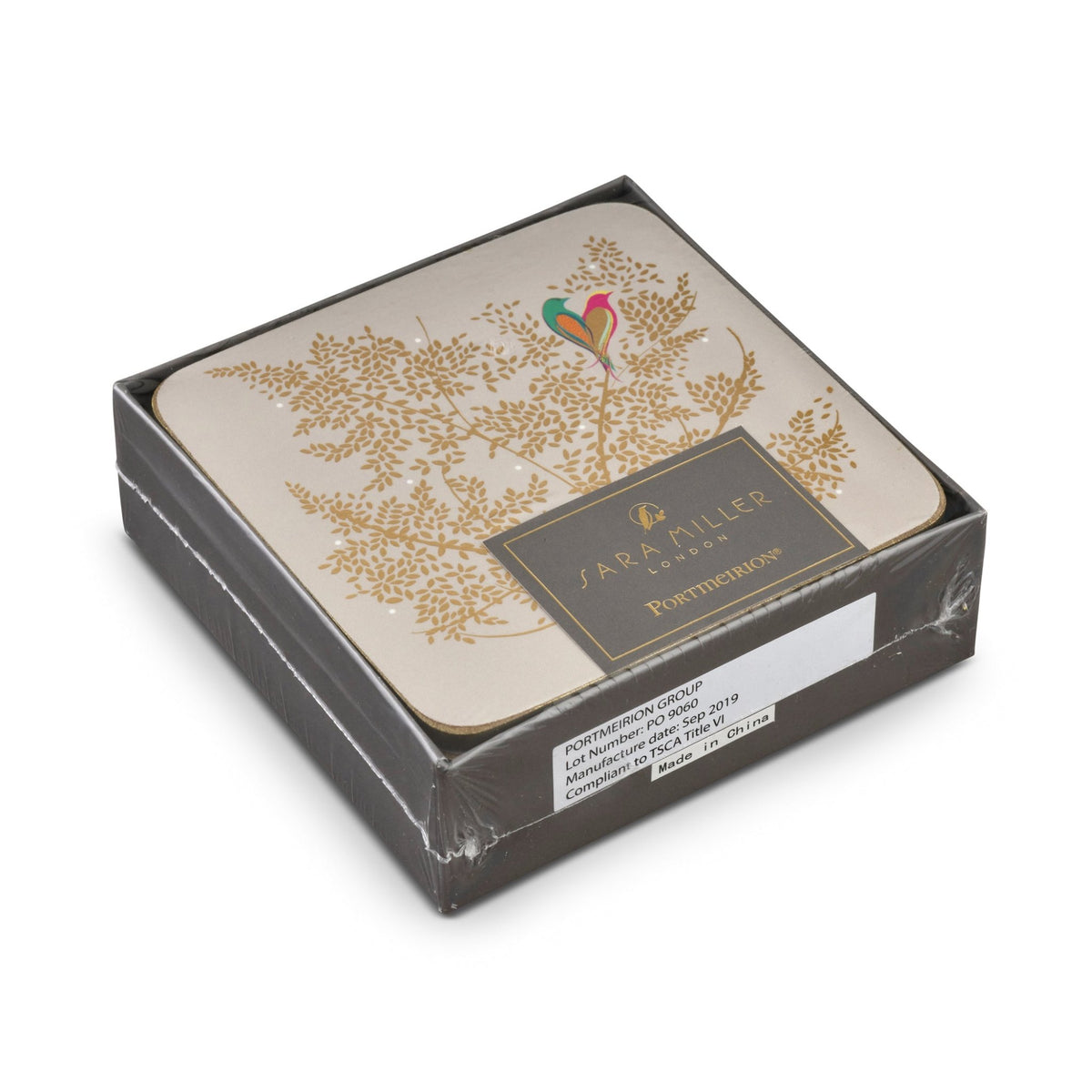 Sara Miller - Chelsea Collection - Pimpernel Coasters S/6 - Chelsea Collection Portmeirion - Crystal House
