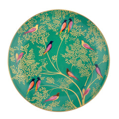 Sara Miller Chelsea Collection S/4 Plates - Assorted (Dark Grey, Pink, Navy, Green) Portmeirion