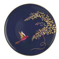 Sara Miller Chelsea Collection S/4 Plates - Assorted (Dark Grey, Pink, Navy, Green) Portmeirion