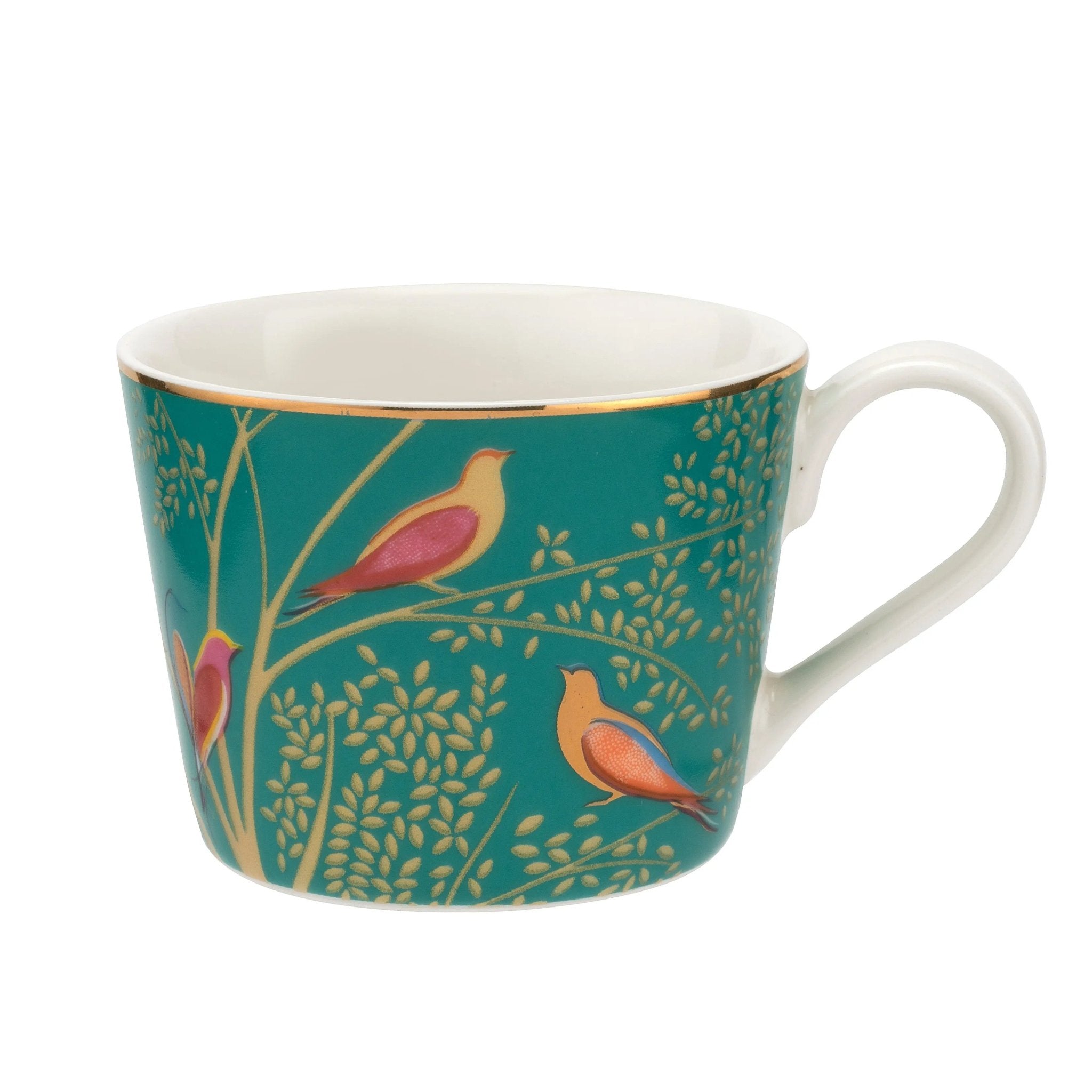 Sara Miller - Chelsea Collection Teacup and Saucer - Green Portmeirion