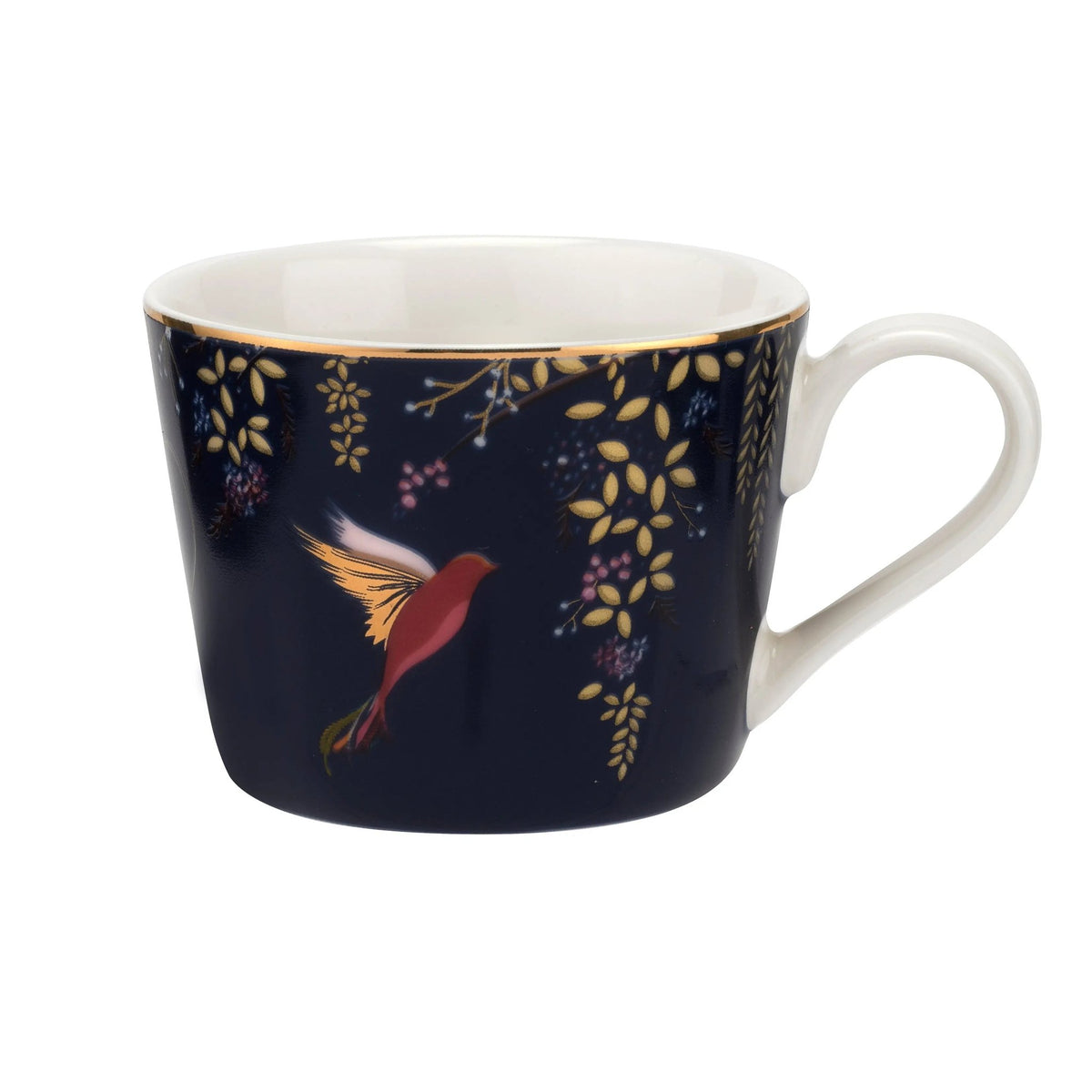 Sara Miller - Chelsea Collection Teacup and Saucer - Navy Portmeirion