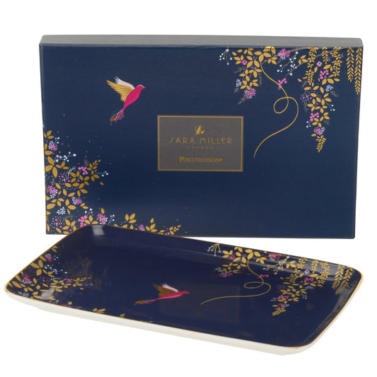 Sara Miller - Chelsea Collection Trinket Tray - Navy Portmeirion