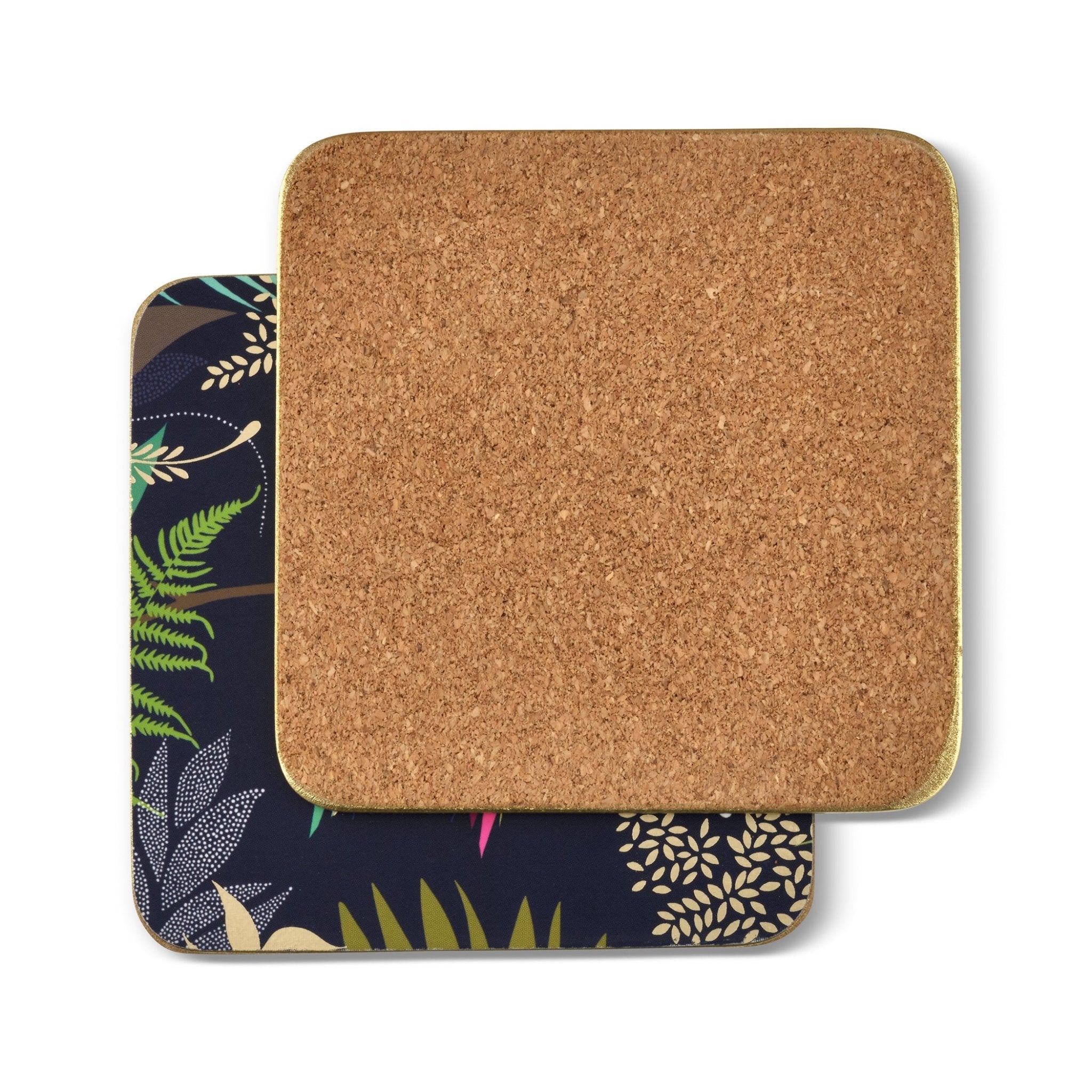 Sara Miller - London Parrot Coasters Set of 6 Portmeirion - Crystal House