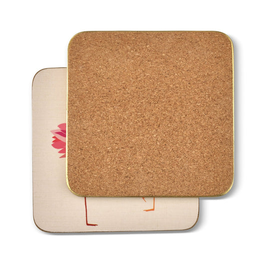 Sara Miller - London The Flamingo Coasters Set of 6 Portmeirion - Crystal House